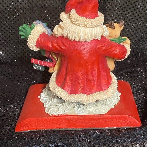Festive Santa Stocking Holder - Picture 3 of 16